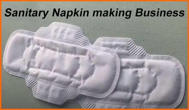 Sanitary napkin making business in hindi